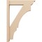 Ekena Millwork 6-in W x 26-in D x 38-in H Balboa Trad Rough Cedar Woodgrain TimberThane Outlooker, Primed Tan OUTUR060X26X38BOA04RCPR - alternate 2